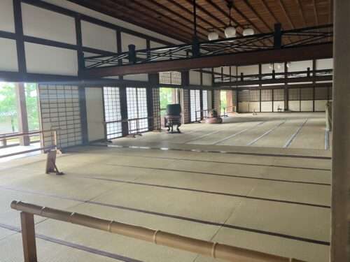 天龍寺は大方丈の室内