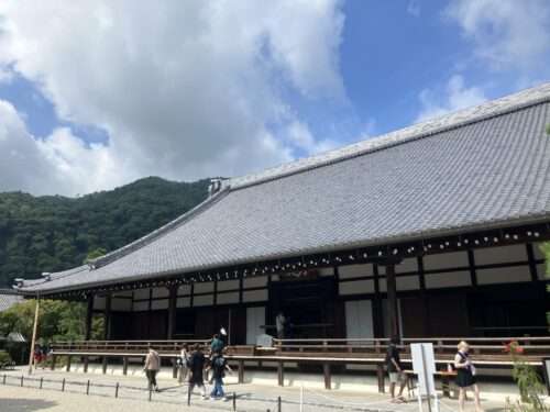 天龍寺の大方丈正面