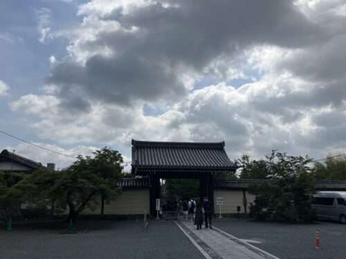 天龍寺の境内