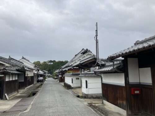飛鳥寺から橿原神宮へ向かう道