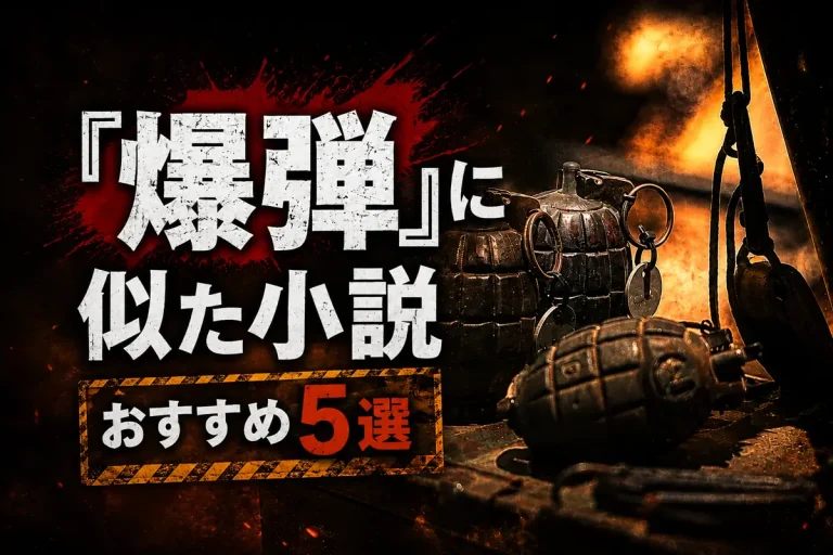 爆弾に似た小説おすすめ5選サムネイル